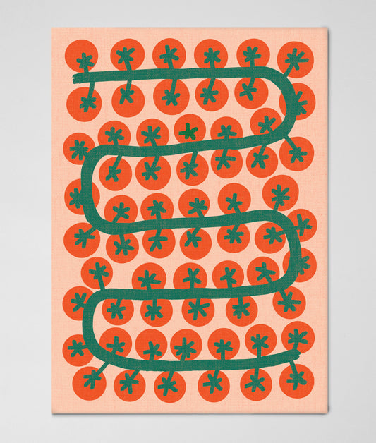 *COMING SOON* Vine Tomatoes Cotton Tea Towel