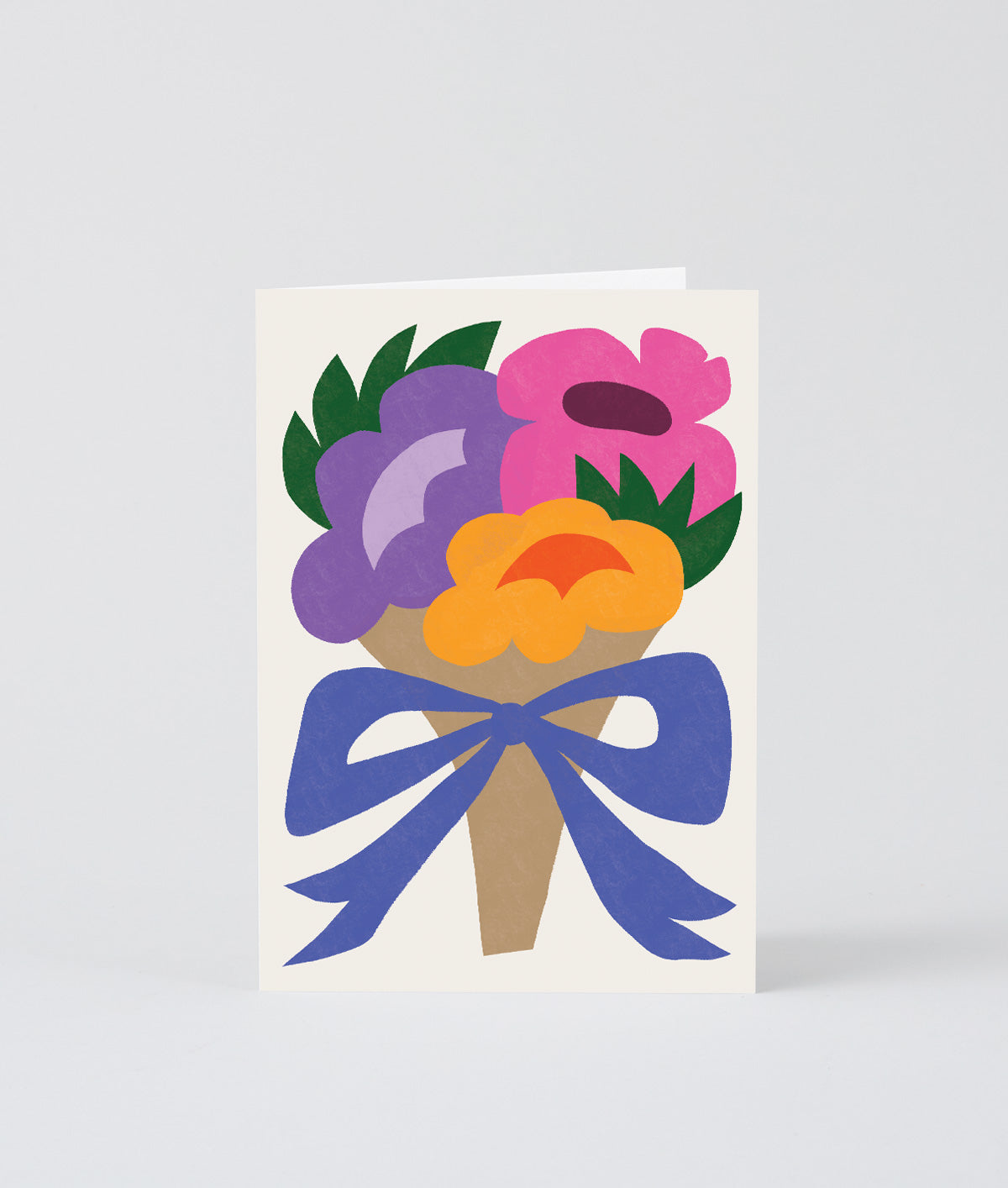 Floral Bouquet Embossed Greeting Card