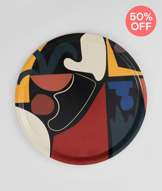 *SALE* Shapes Round Art Tray