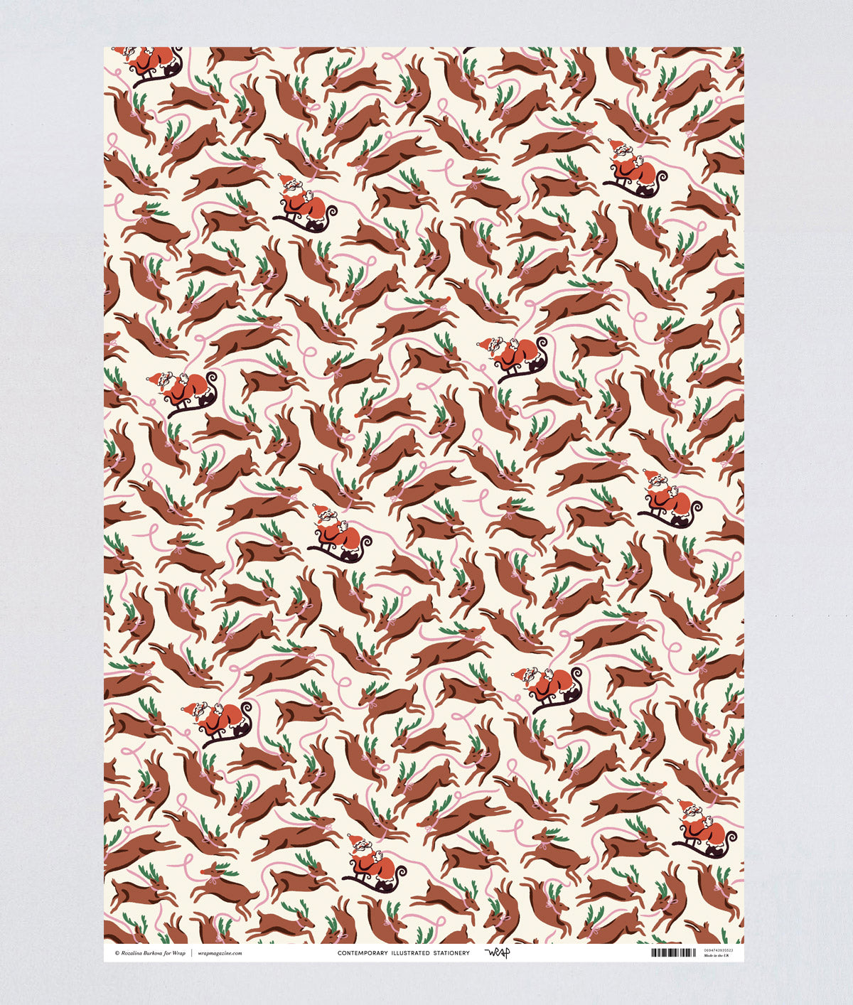 Santa and Reindeers