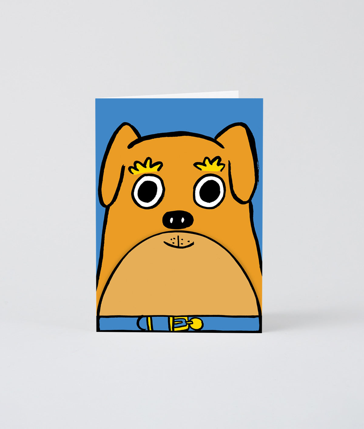 Dog Big Mouth Fold Out Card