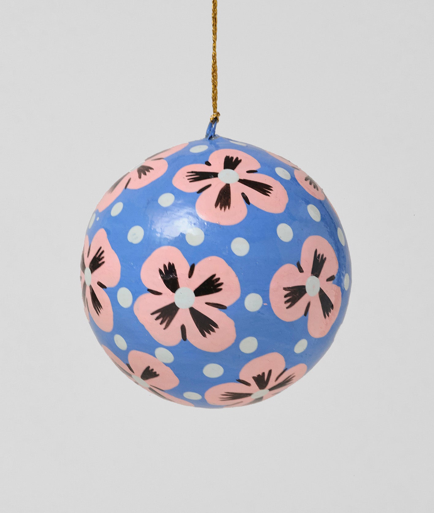 *COMING OCTOBER 2026* Pink Flowers Bauble