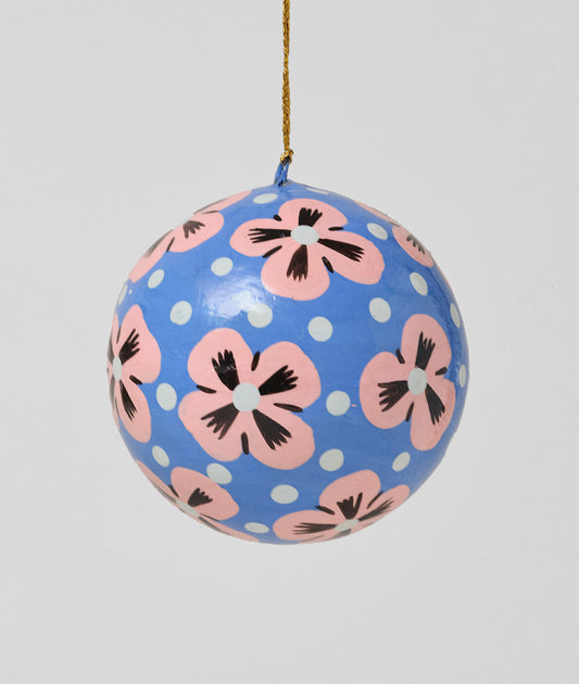 *COMING OCTOBER 2026* Pink Flowers Bauble