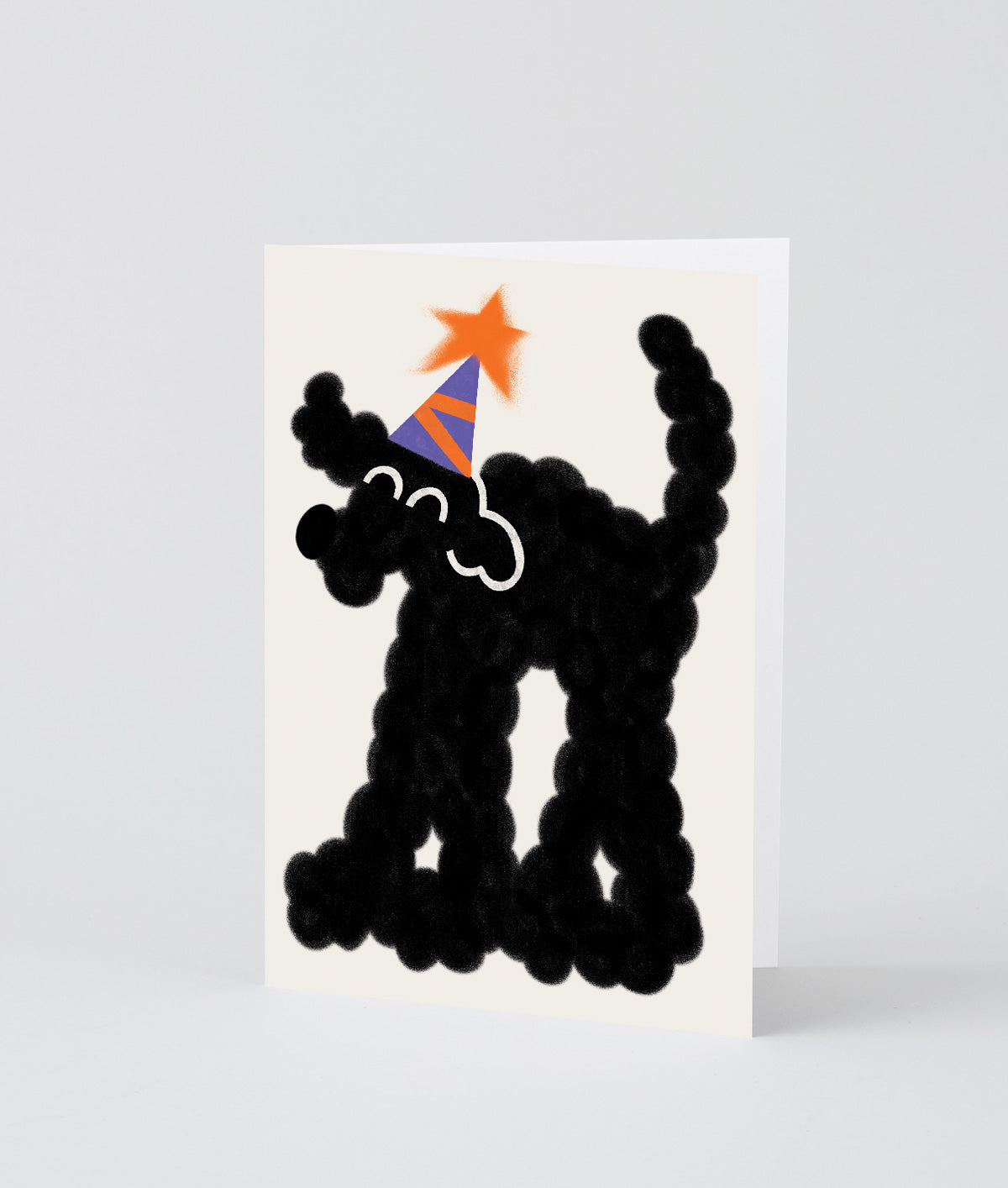 Dog Birthday Embossed Greeting Card