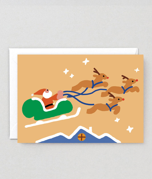Santa and Sleigh