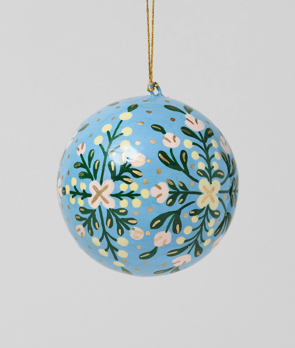 Floral Reflection Bauble