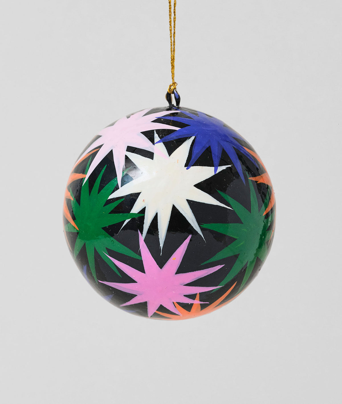 Dark Blue Stars Bauble