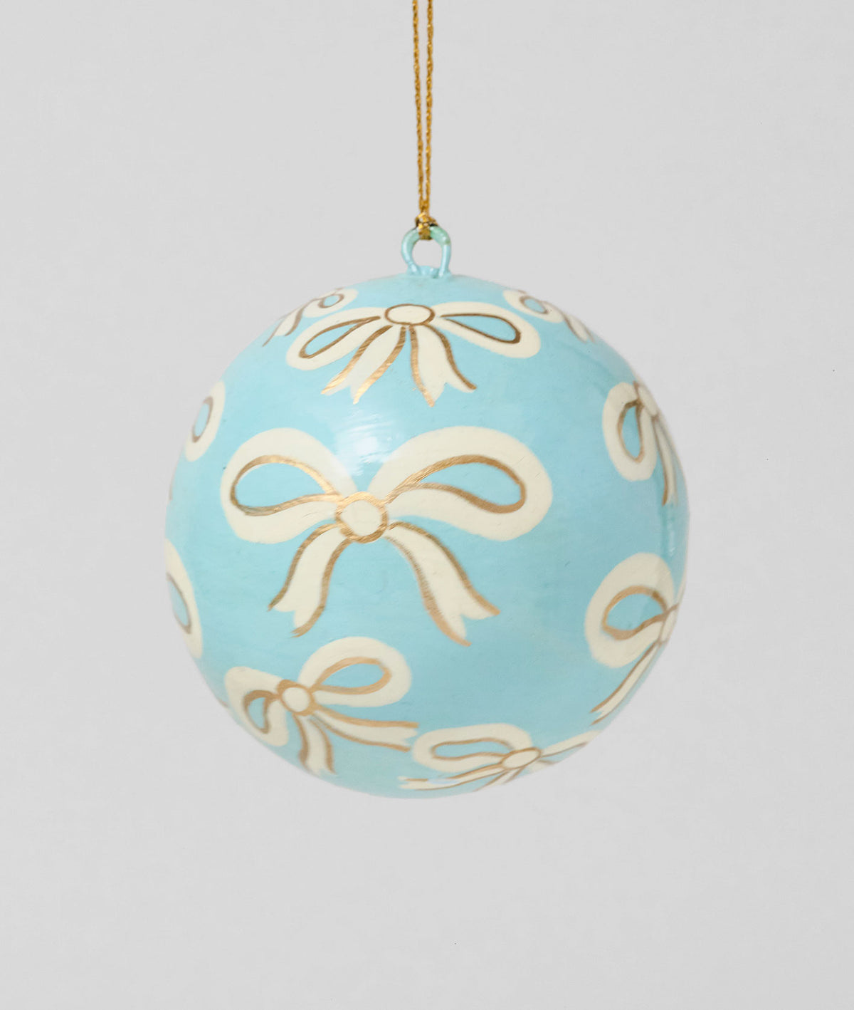 Blue Bows Bauble