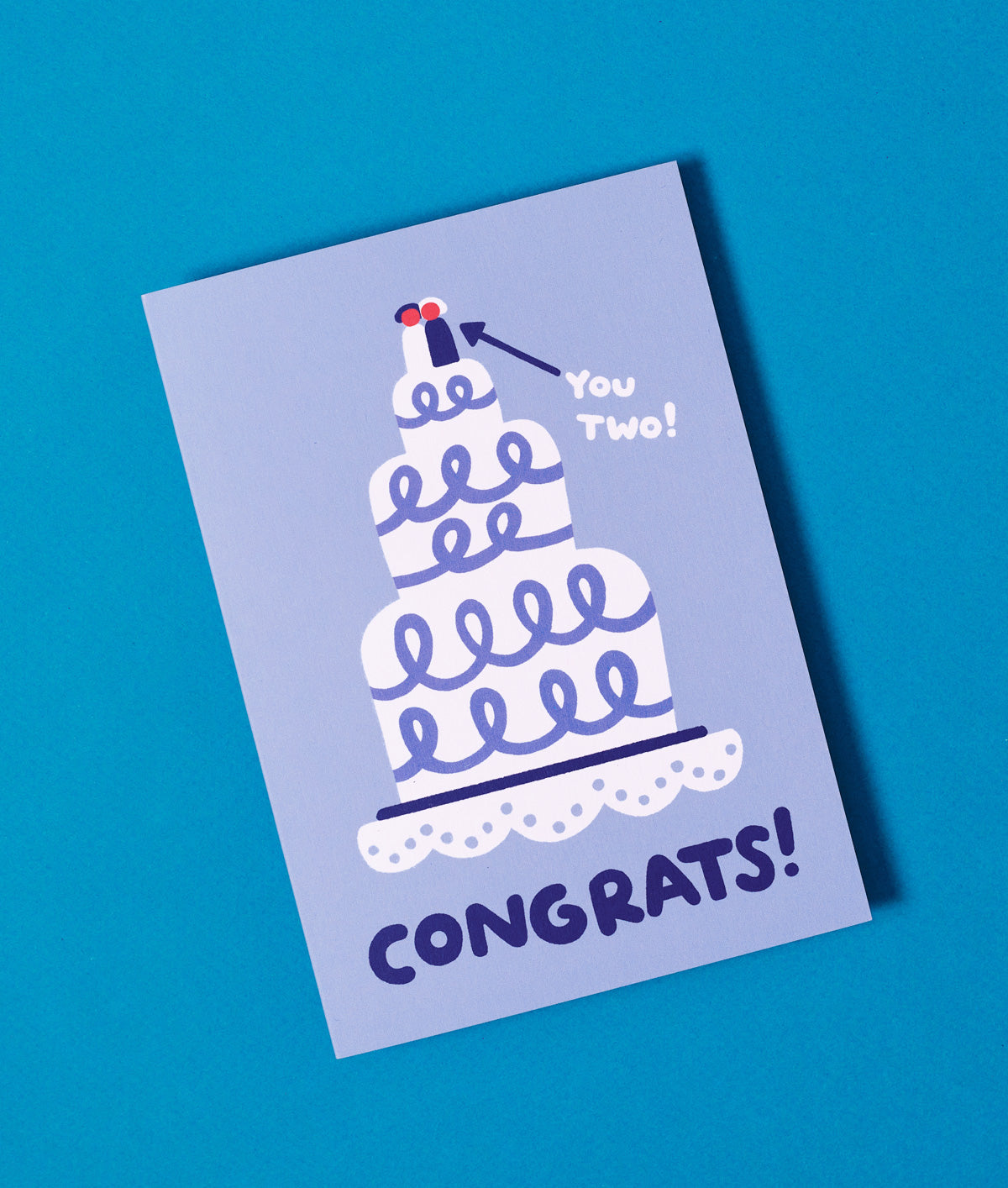 Congrats Wedding Cake