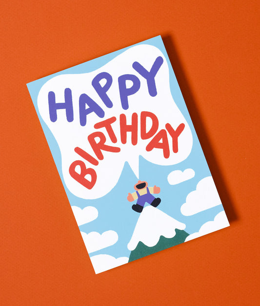 Happy Birthday From A Mountain