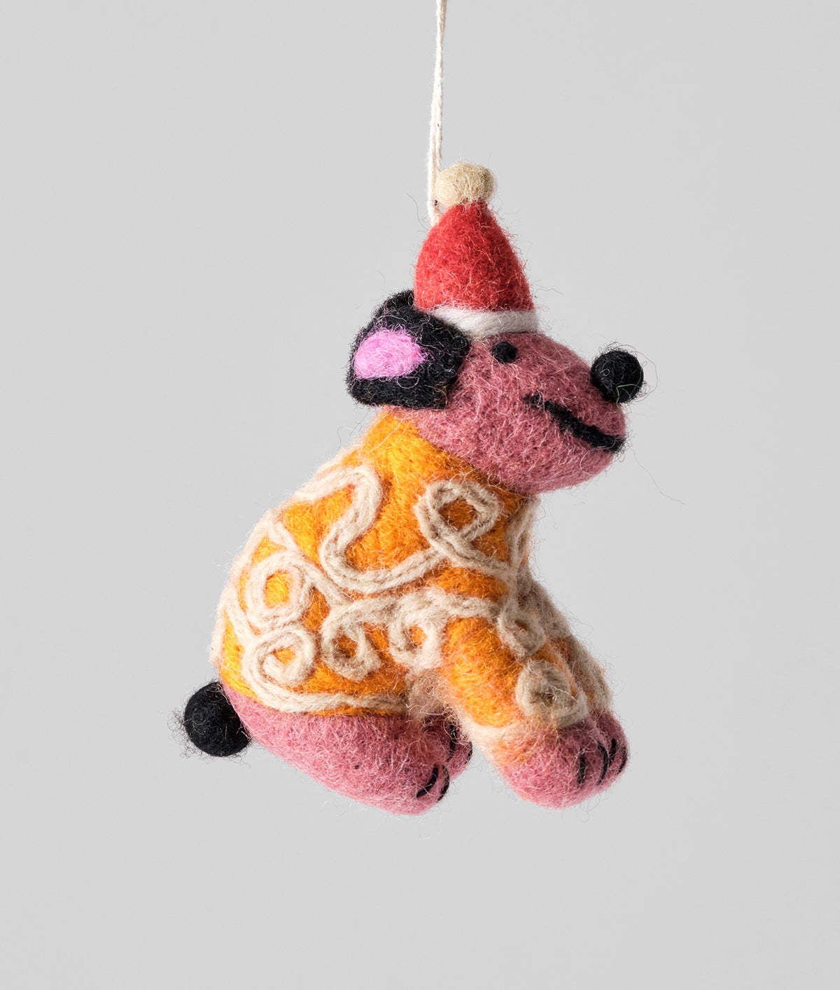 Pippin, Dog in Orange Jumper