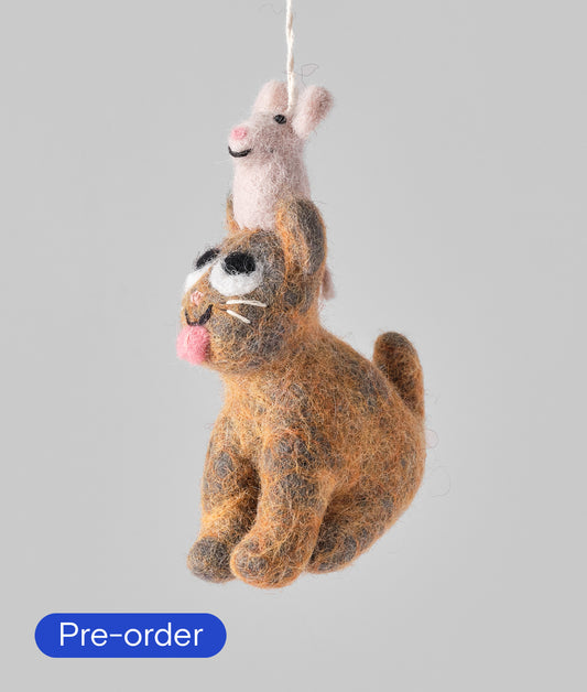 *PRE-ORDER* Clint, Cat with a Mouse