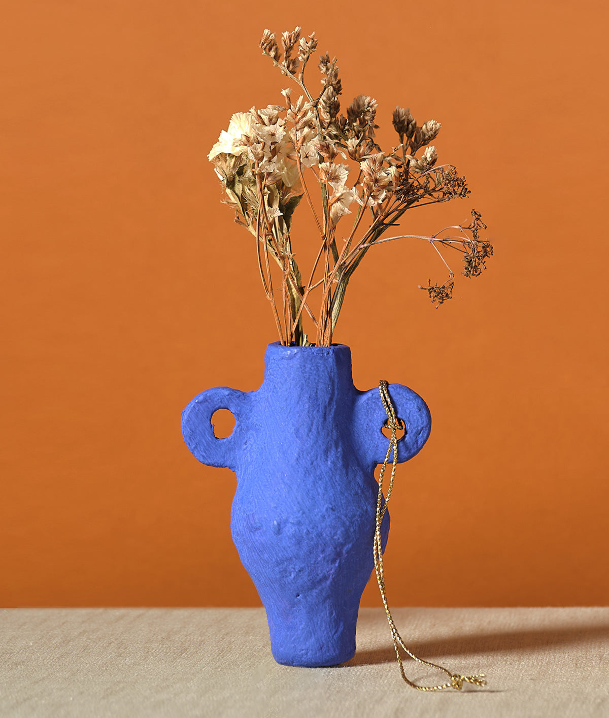 Onsen Blue Miniature Vase Ornament