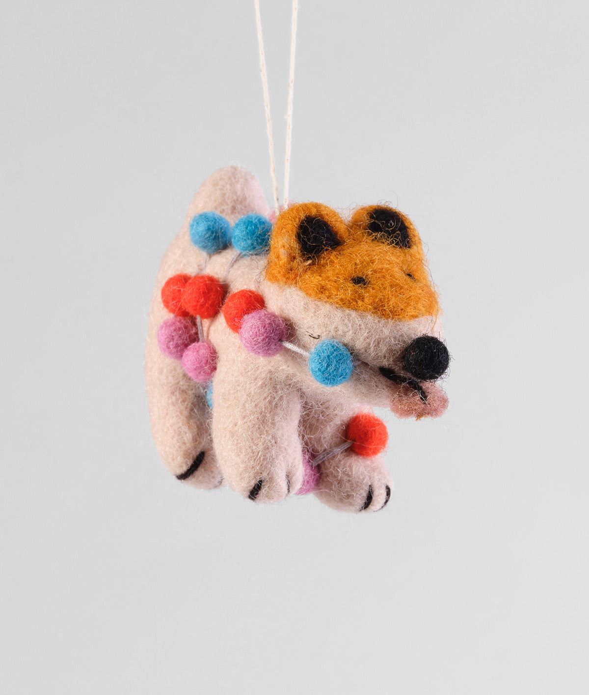 Willa, Dog with Baubles