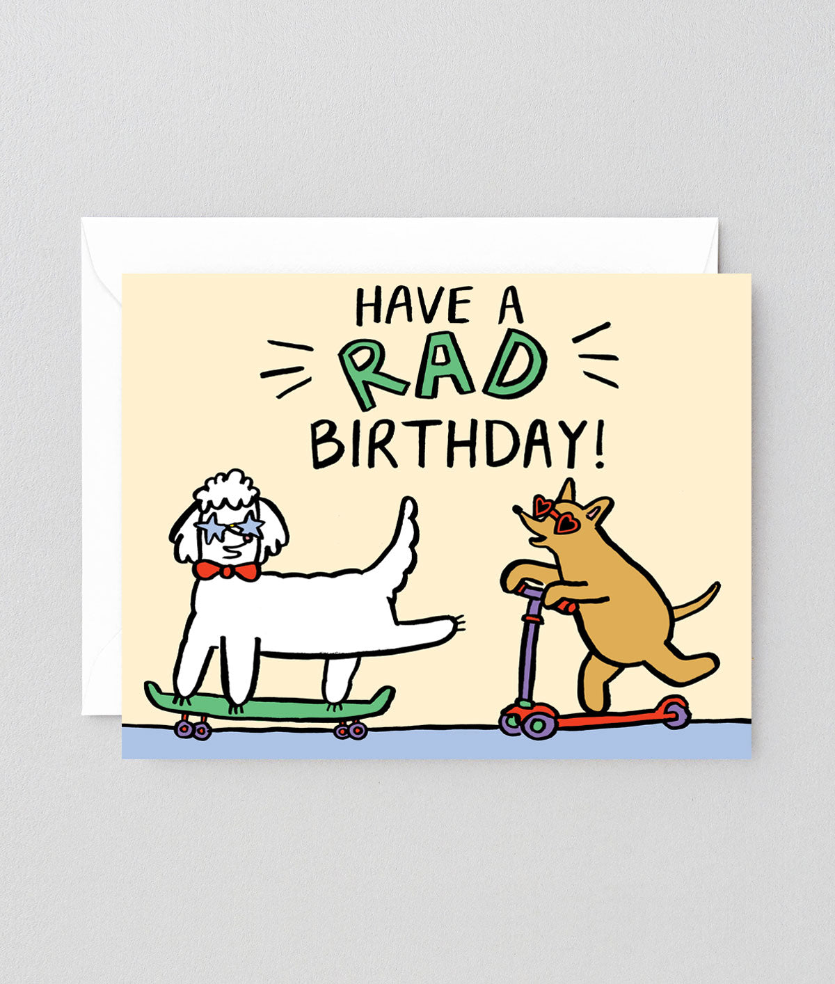 Have A Rad Birthday Kids Greetings Card