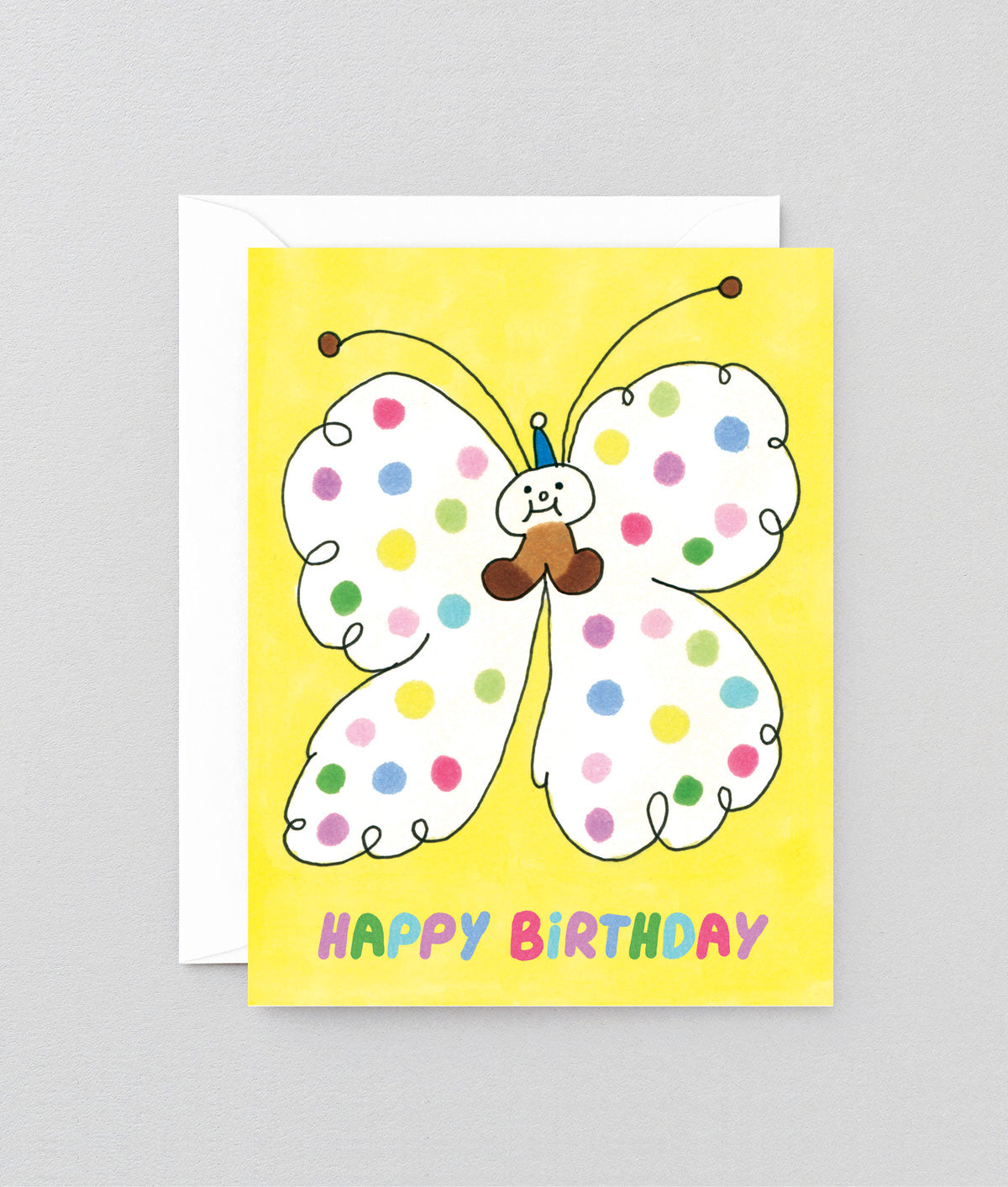Happy Birthday Spotty Butterfly