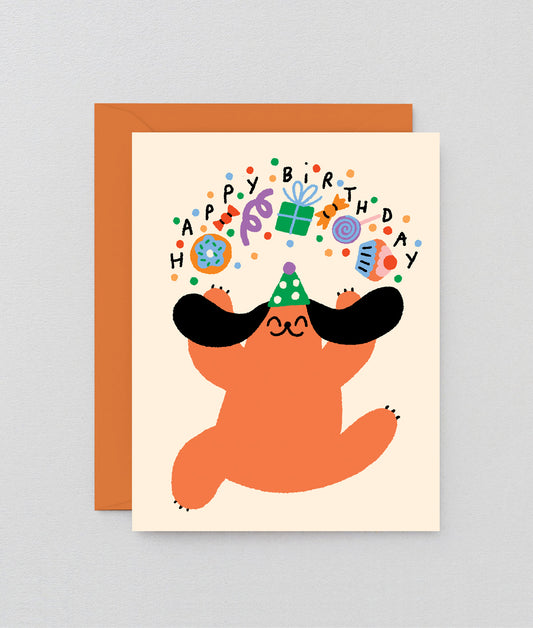 Happy Birthday Sweets Kids Greeting Card