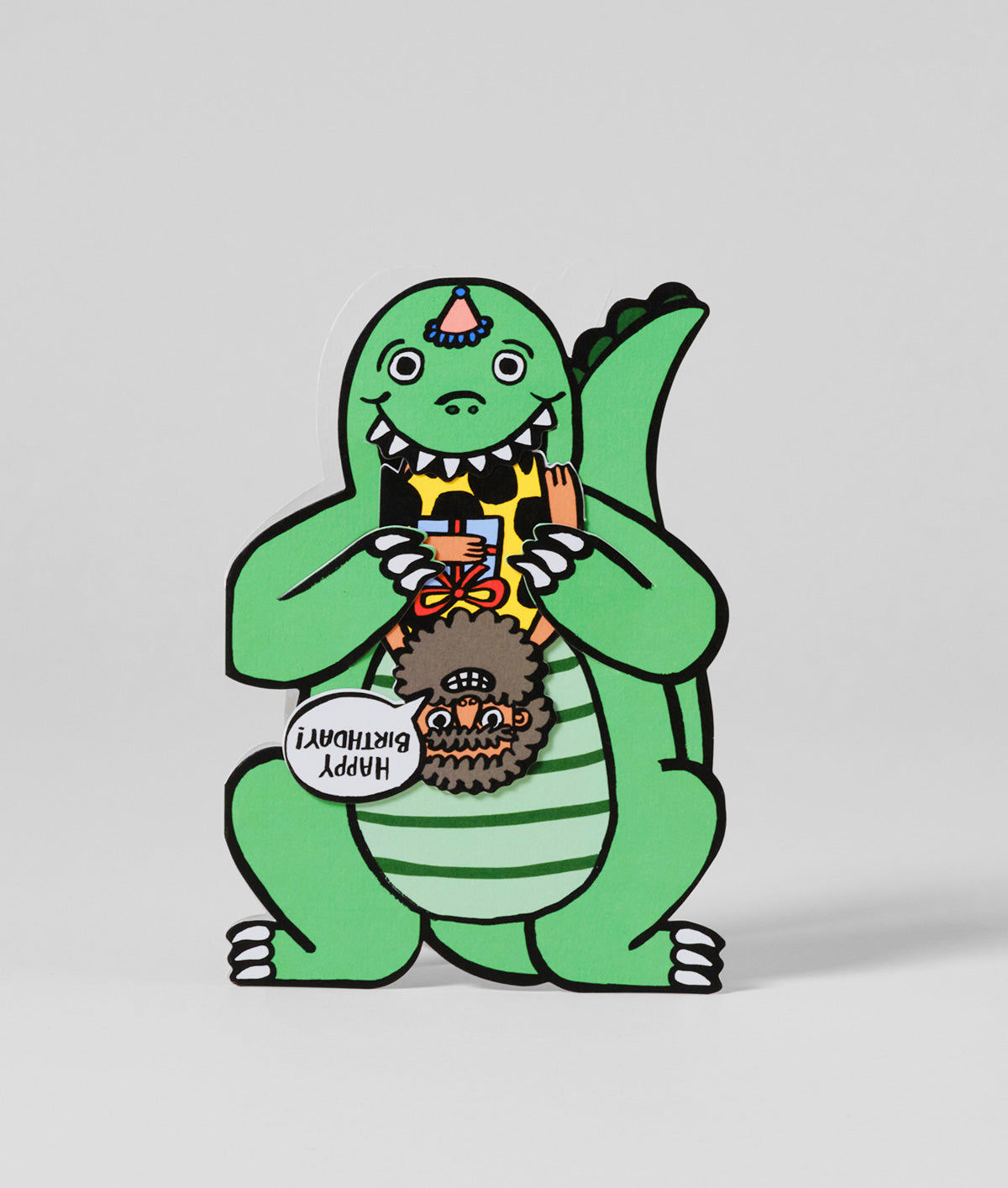 Dinosaur With Mini Card
