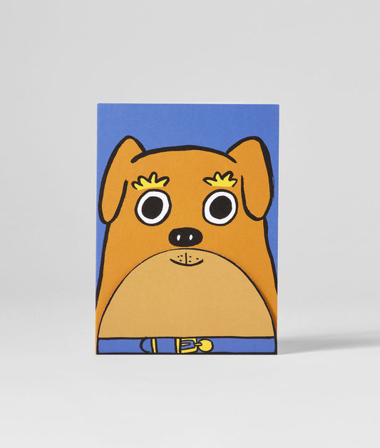 Dog Big Mouth Fold Out Card