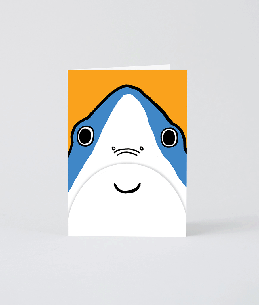 Shark Big Mouth Fold Out Card