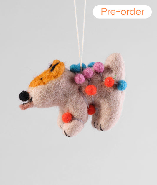 *PRE-ORDER* Willa, Dog with Baubles