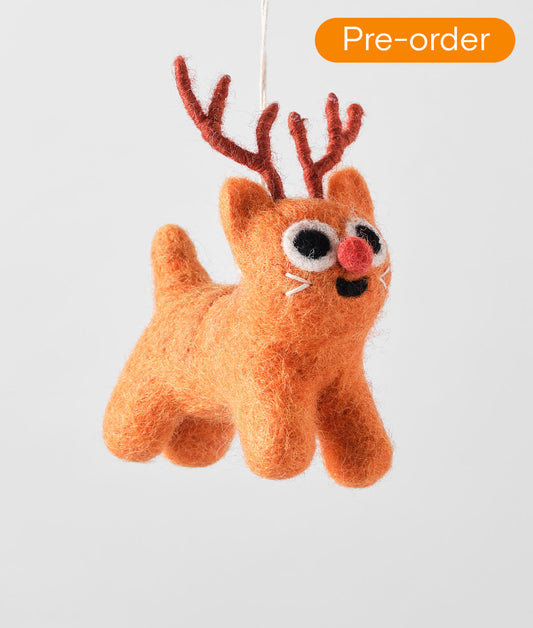 *PRE-ORDER* Rudy, Cat Reindeer