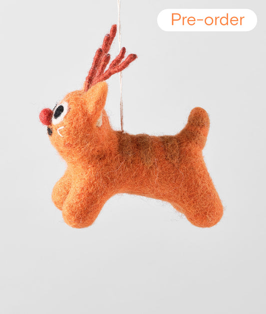 *PRE-ORDER* Rudy, Cat Reindeer