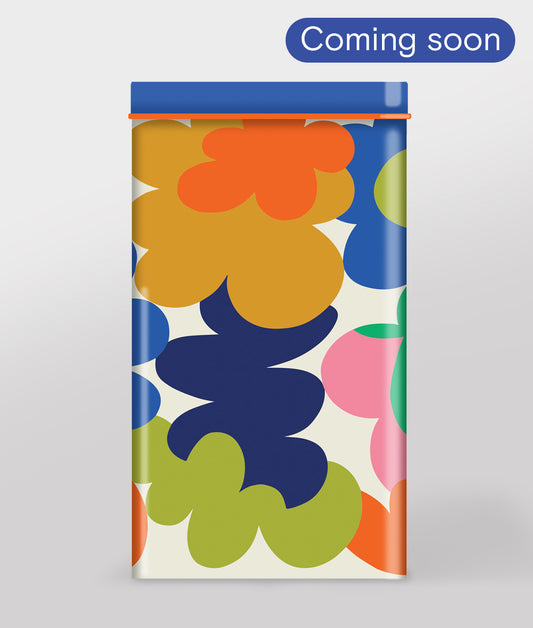 *COMING SOON* 'Abstract Flowers' Coffee Tin