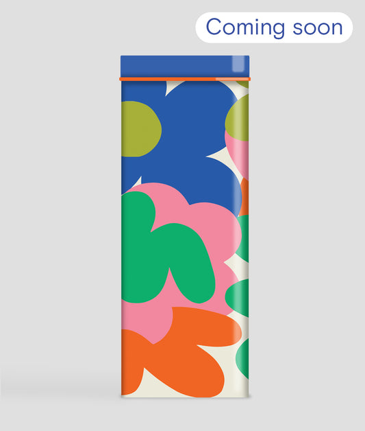 *COMING SOON* 'Abstract Flowers' Coffee Tin