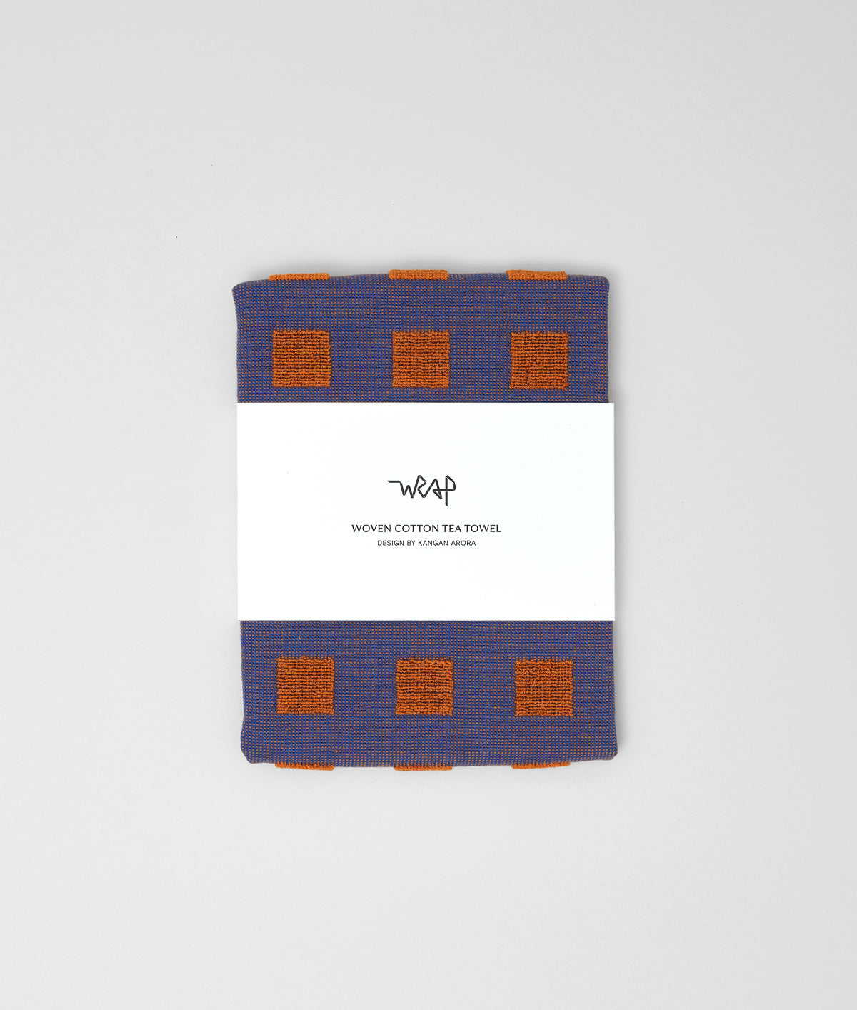 *COMING SOON* Squares Terry Tea Towel Burgundy/Blue