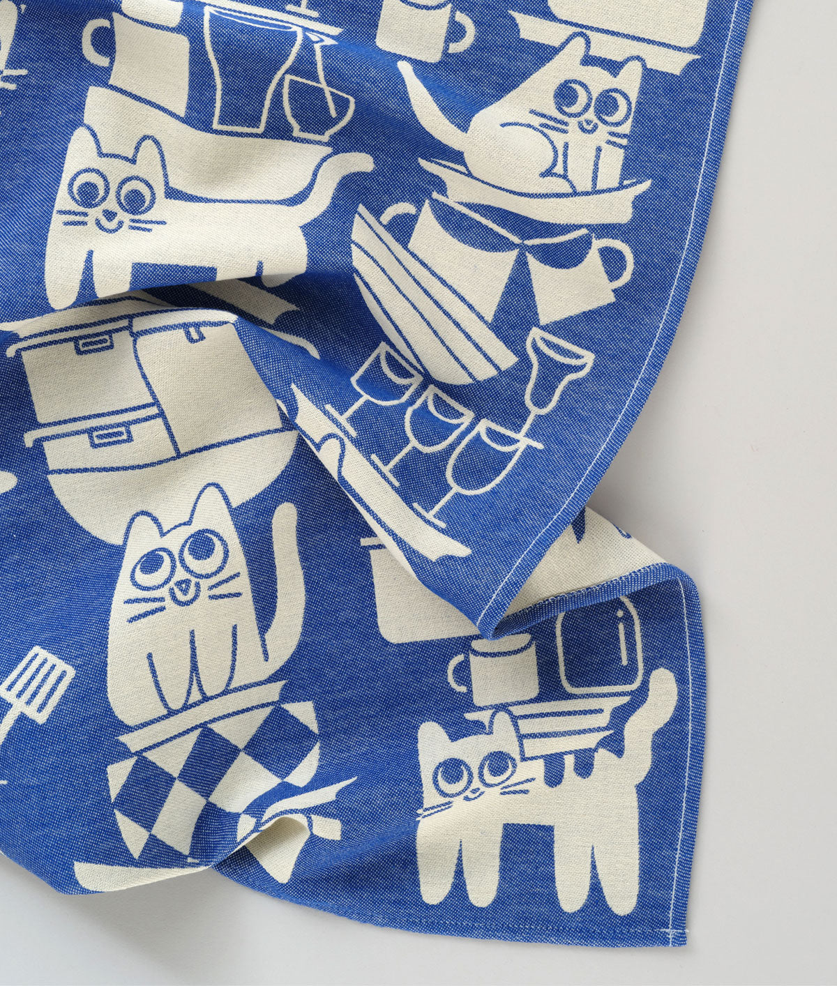 Kitchen Cats Cotton Tea Towel