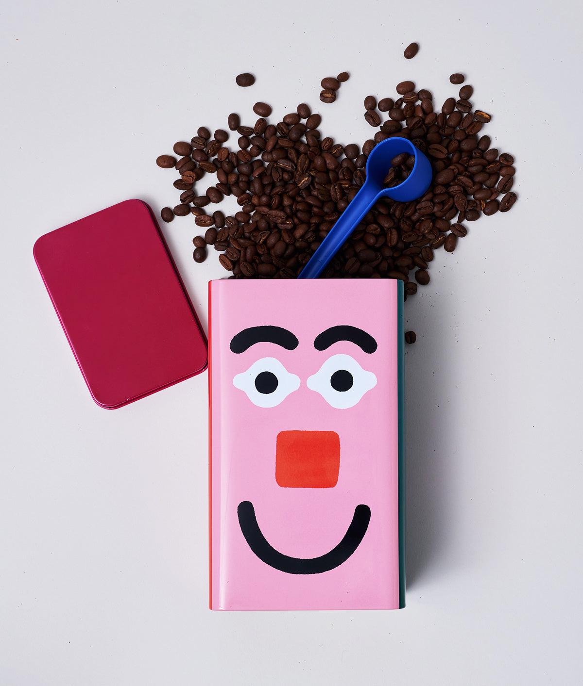 'Faces' Coffee Storage Tin