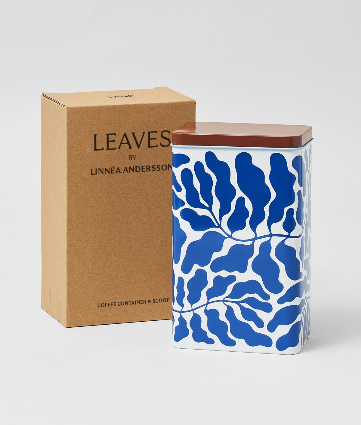 'Leaves' Coffee Tin