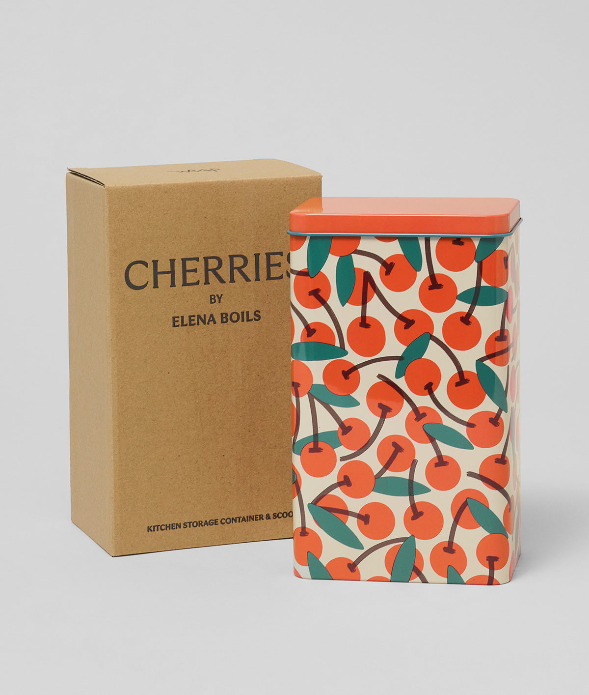 'Cherries' Coffee Storage Tin
