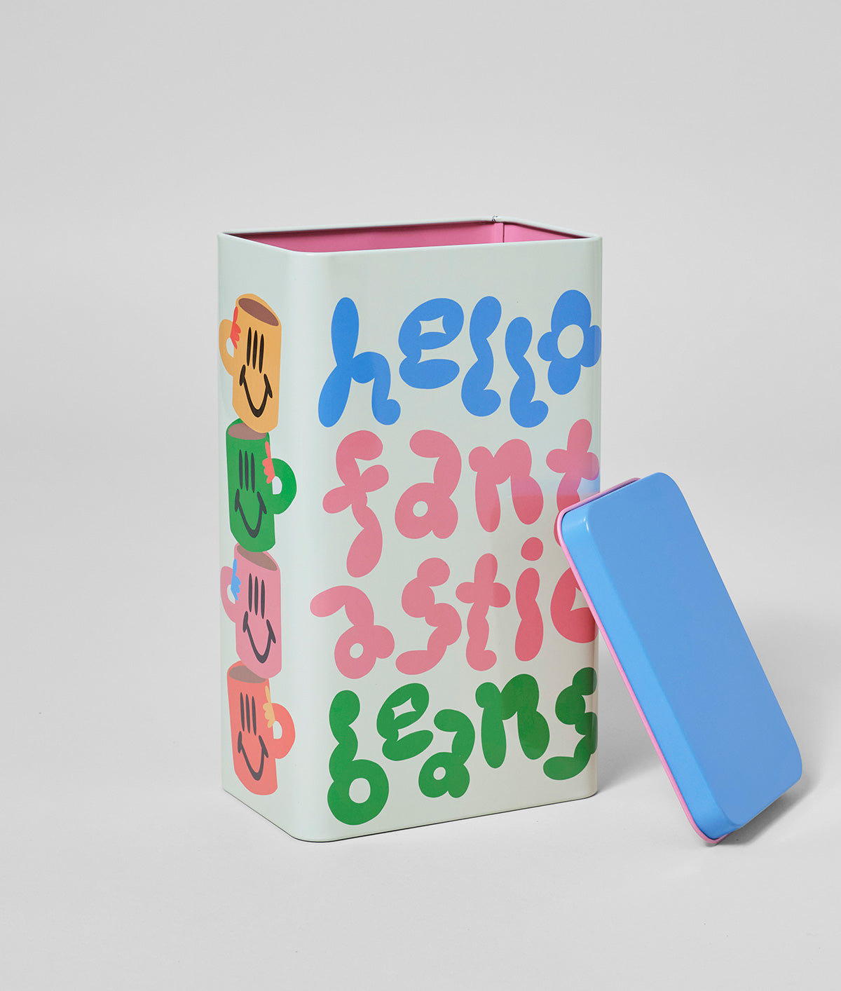 'Happy Nice Brew' Time Coffee Storage Tin