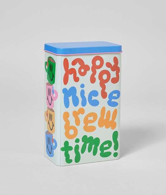 *COMING SOON* Happy Nice Brew Time Coffee Storage Tin