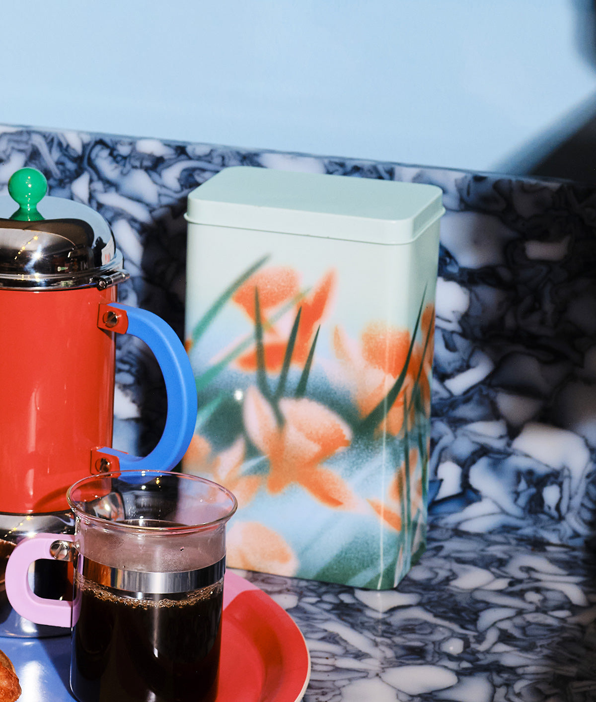 *COMING SOON* Flowers Coffee Storage Tin