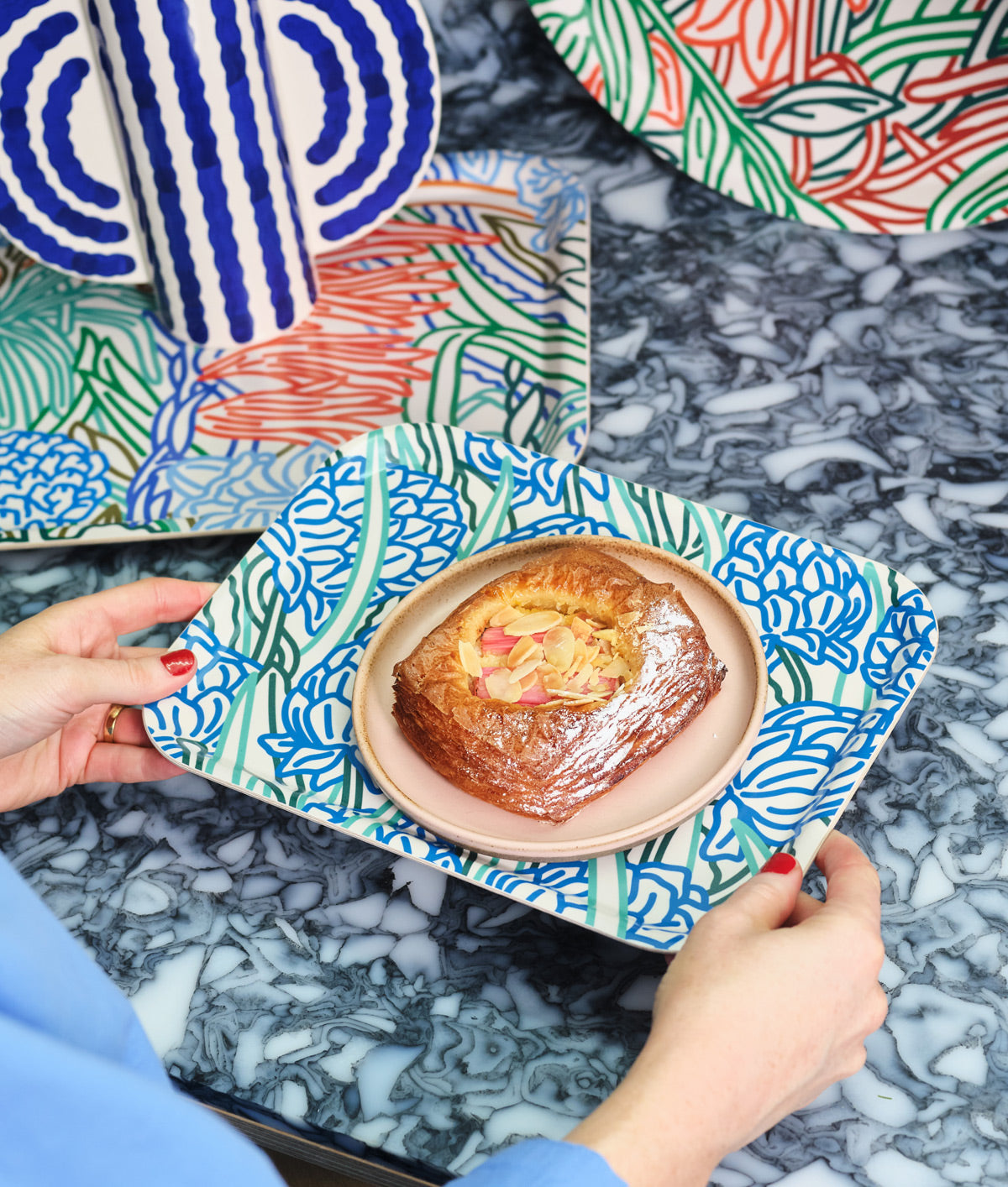 Garden Mini Birch Serving Tray