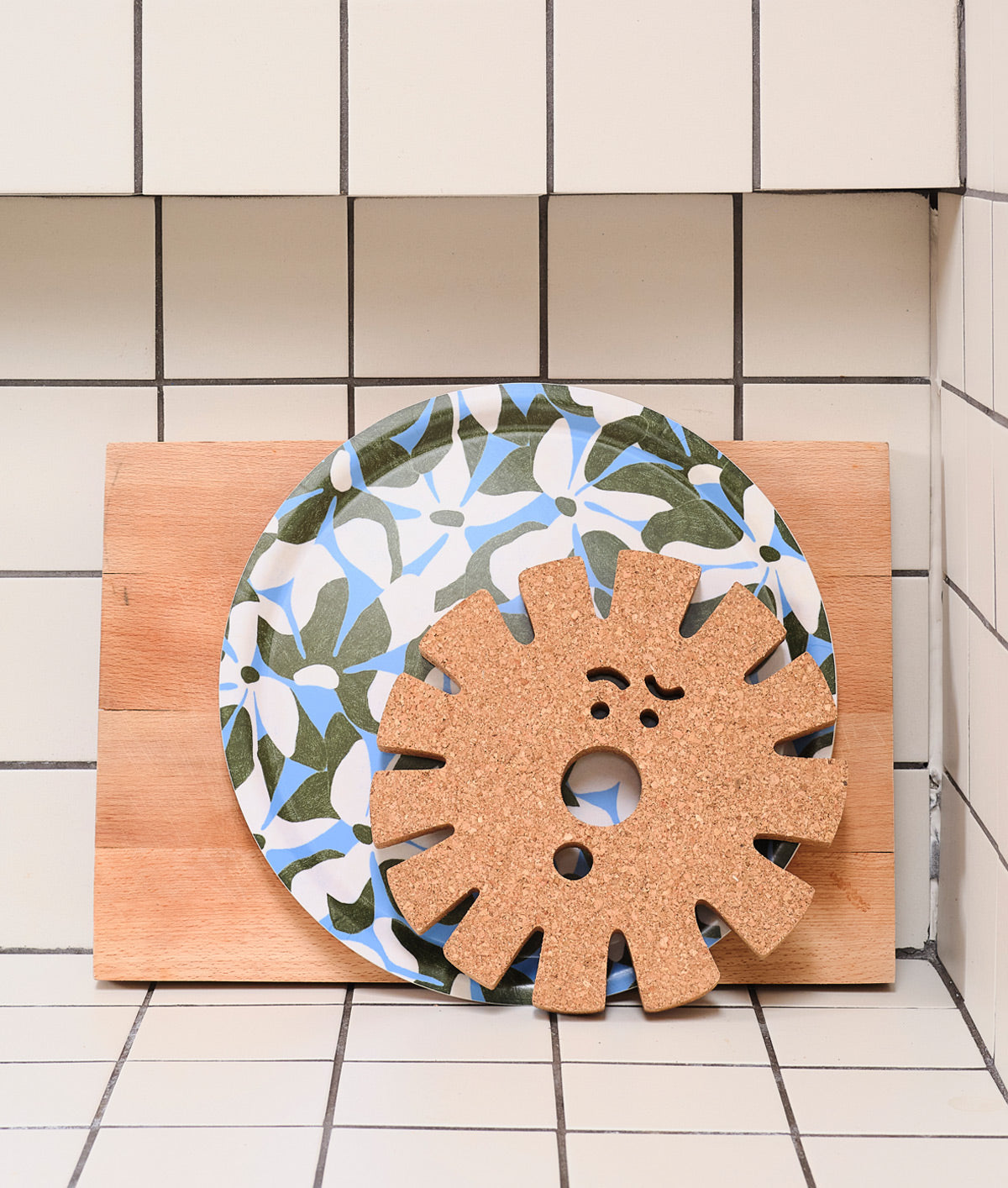*LAUNCHING END of AUGUST* 23cm Sun Face Trivet