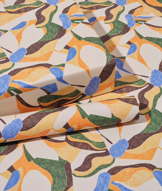 Floral Motif Yellow