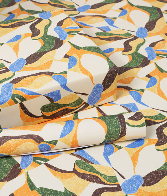Floral Motif Yellow