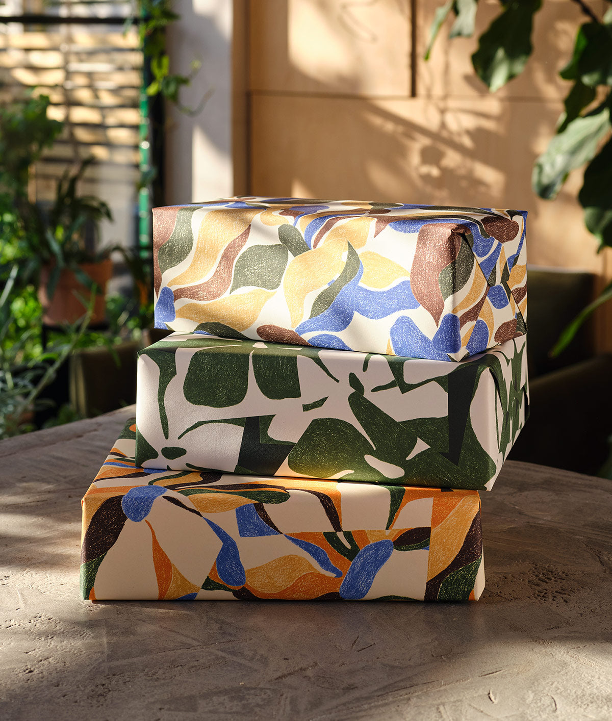 Floral Motif Green