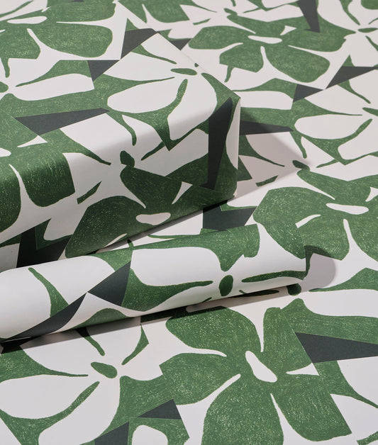 Floral Motif Green