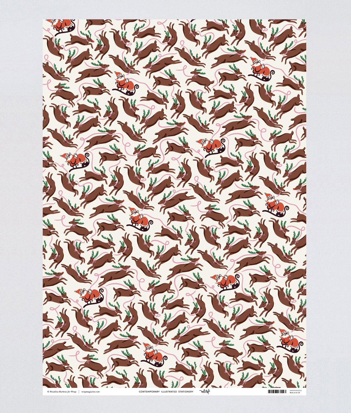 Santa and Reindeers