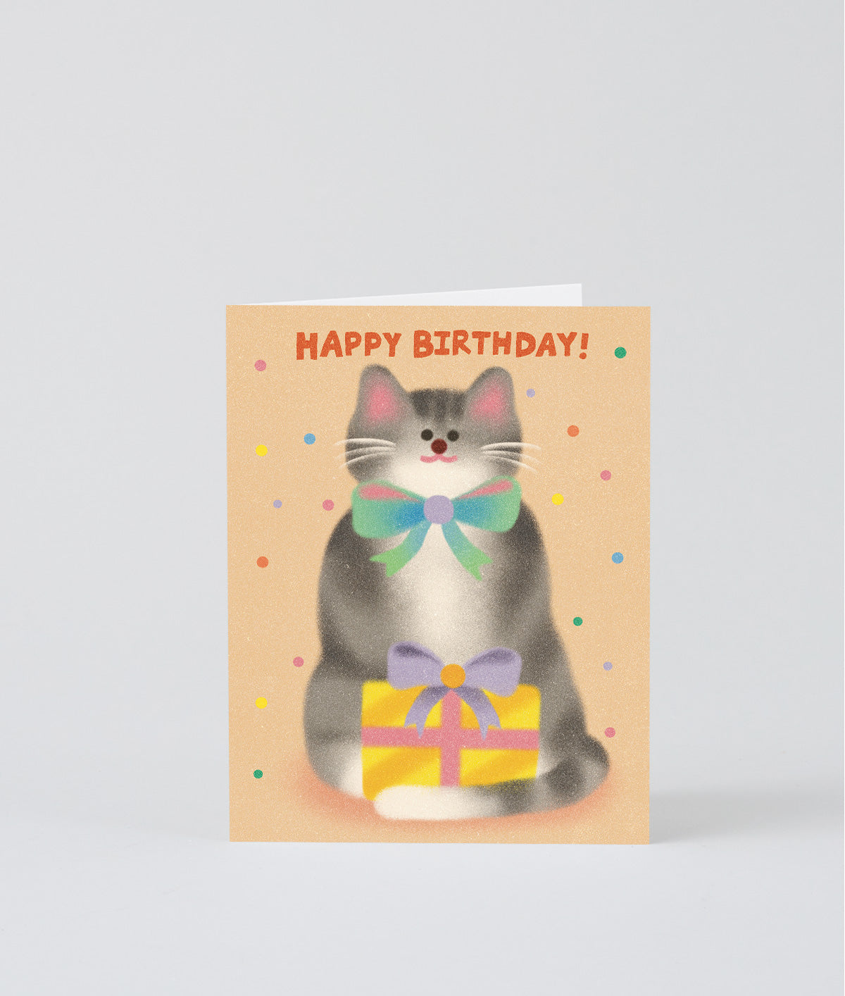 *COMING SOON* Cat & Bow Tie Birthday Kids Greeting Card