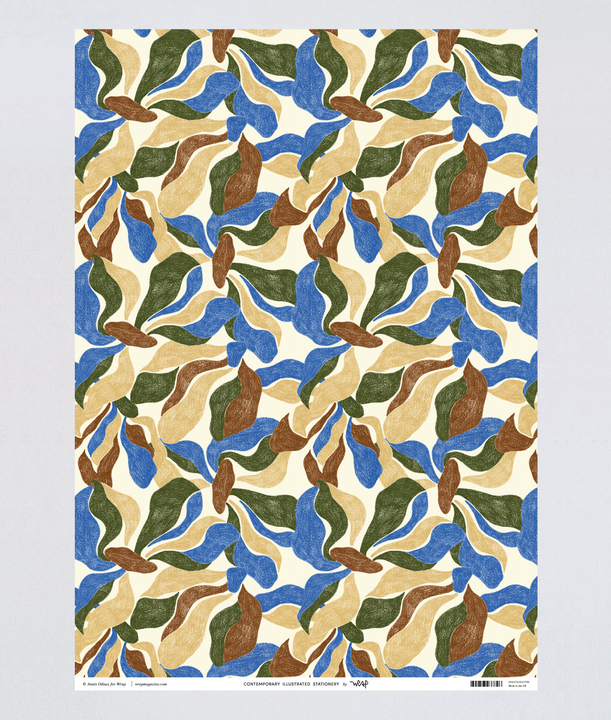 Floral Motif Blue