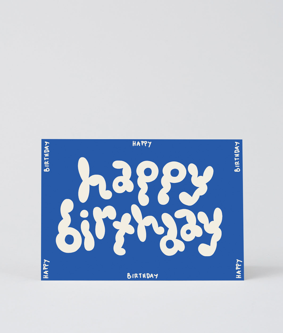 Happy Birthday Bubble Embossed Greetings Card