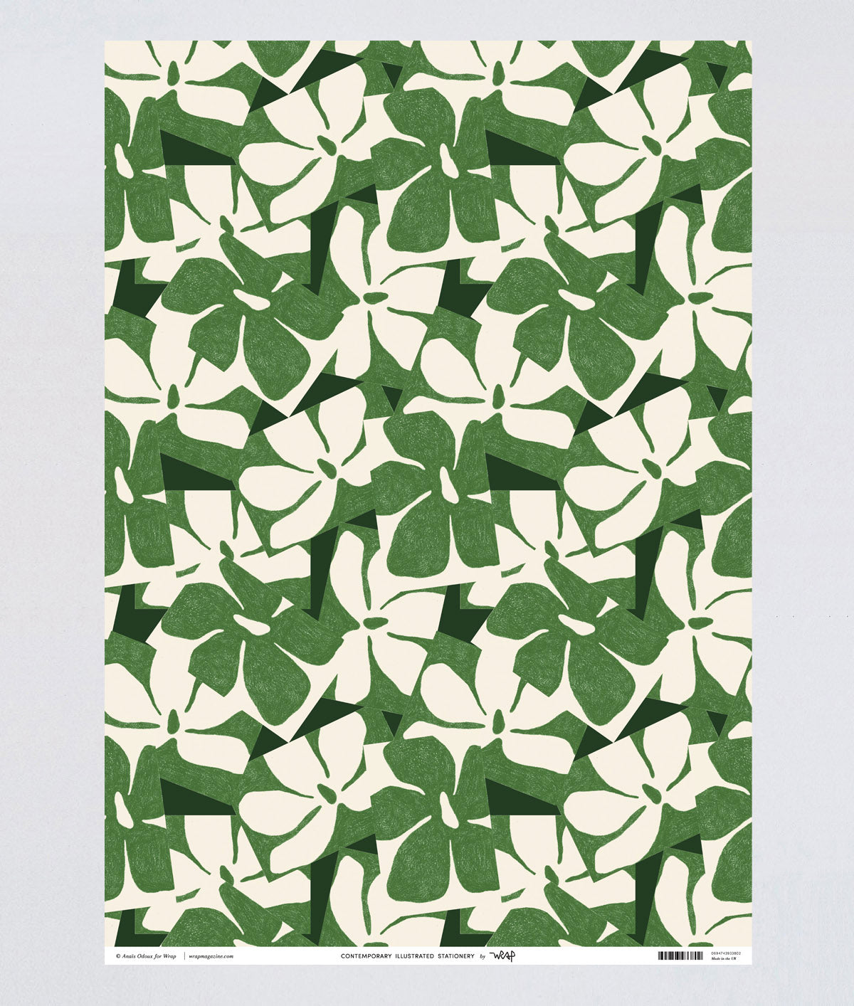 Floral Motif Green