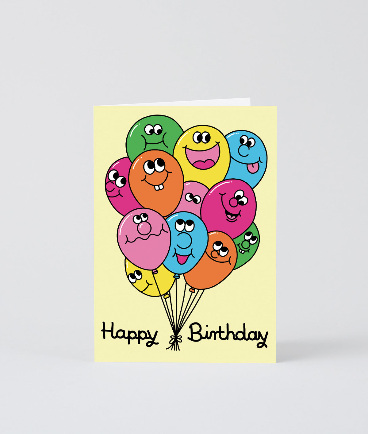 Happy Birthday Bunch Of Balloons