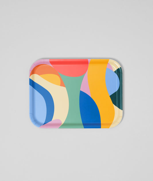 Abstract Mini Birch Serving Tray